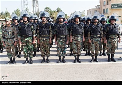 صبحگاه مشترک نیروی انتظامی - یزد