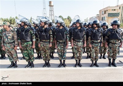 صبحگاه مشترک نیروی انتظامی - یزد