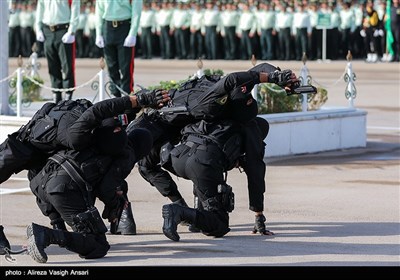 صبحگاه مشترک نیروی انتظامی - اصفهان