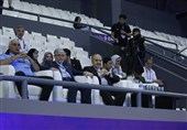 گزارش خبرنگار اعزامی تسنیم از اندونزی| وزیر ورزش تماشاگر رقابت بانوان والیبال نشسته ایران