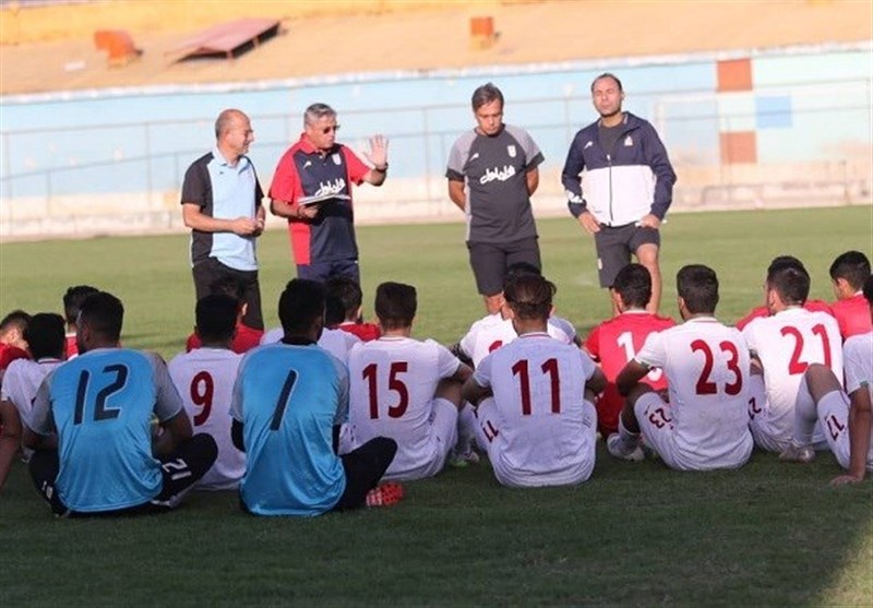 نخستین تمرین تیم فوتبال امید فردا برگزار می‌شود