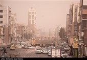 هوای استان البرز در حالت هشدار قرار گرفت