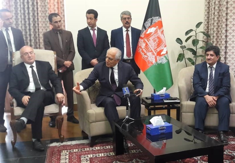 «خلیلزاد» در سفر به کابل با سران حکومت وحدت ملی دیدار کرد
