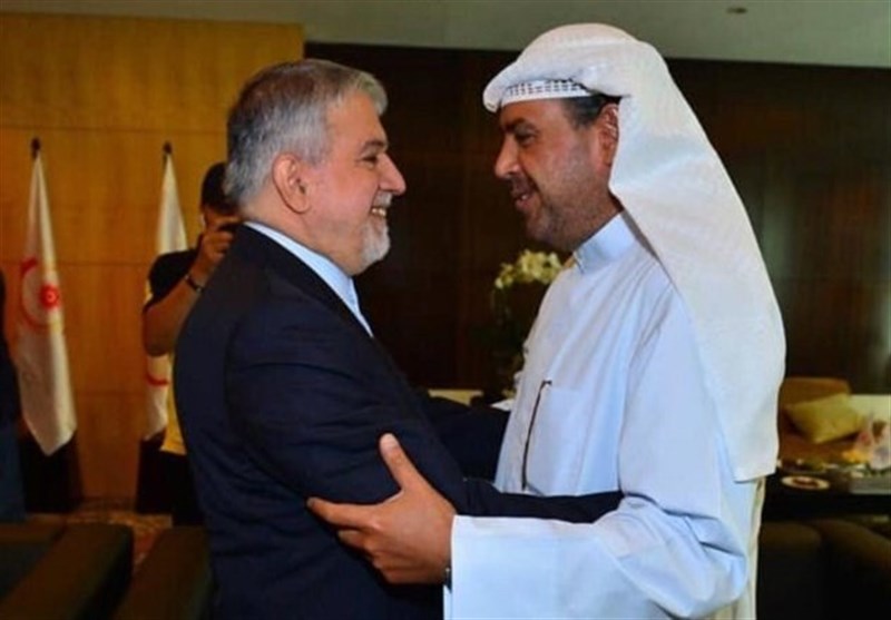 دیدار صالحی‌امیری با شیخ احمد و نایب رئیس شورای المپیک آسیا