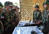 بازدید فرمانده کل ارتش از تیپ 316 زرهی همدان