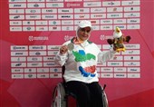 Woman Discus Thrower Motaghian Grabs Gold at Asian Para Games