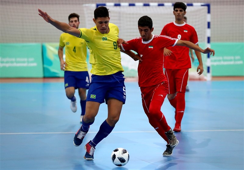 Iran Futsal Loses to Brazil at Youth Olympic Games