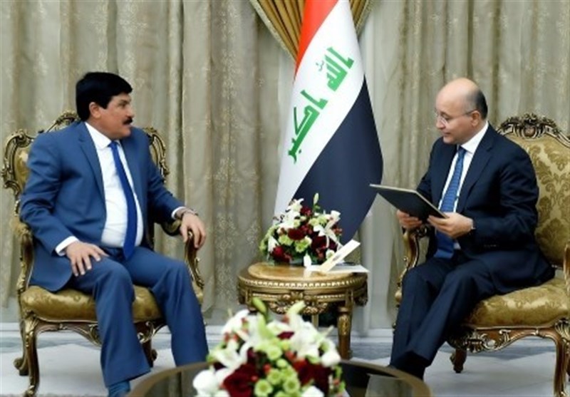عراق|دیدار سفیر سوریه با رئیس‌جمهور/ پیام کتبی اسد برای صالح