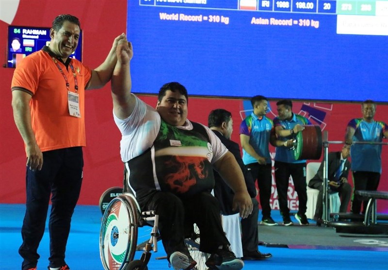 سیامند رحمان سومین وزنه بردار معلول جهان در سال 2018 شد