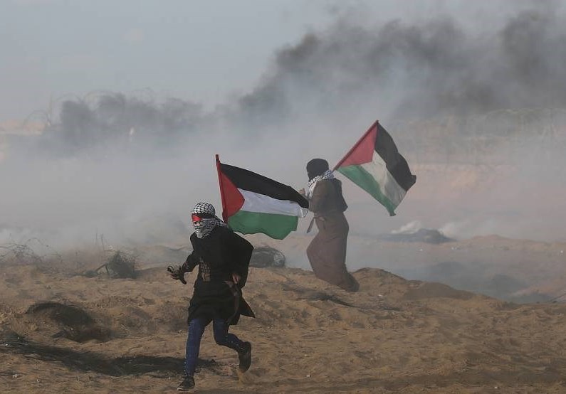 فلسطین| یورش مجدد اشغالگران قدس به شرکت‌کنندگان در راهپیمایی بازگشت