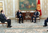 رئیس جمهور قرقیزستان استوارنامه سفرای برخی کشورها و نماینده اتحادیه اروپا را دریافت کرد