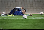 گزارش تمرین تیم ملی فوتبال| کتک خوردن بیرانوند و احتیاط عزت‌اللهی