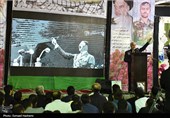 سومین سالگرد شهدای مدافع حرم در اهواز به روایت تصویر