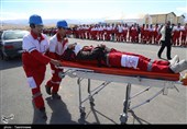 مانور امداد ونجات هلال احمر خراسان شمالی به روایت تصویر