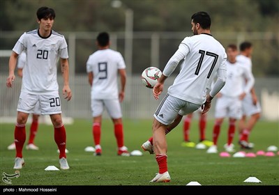 Iran in Preparation Camp for Bolivia Friendly
