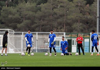 Iran in Preparation Camp for Bolivia Friendly