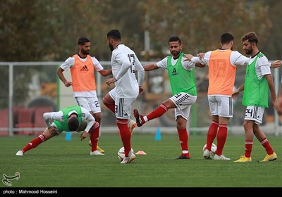 Iran in Preparation Camp for Bolivia Friendly