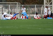 تمرین بازیکنان ذخیره تیم ملی در آزادی
