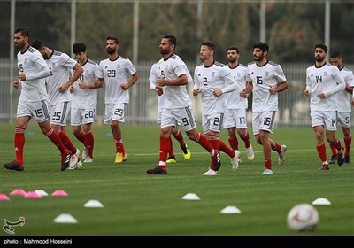 Iran in Preparation Camp for Bolivia Friendly