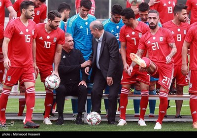 Iran in Preparation Camp for Bolivia Friendly