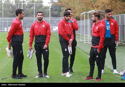 Iran in Preparation Camp for Bolivia Friendly