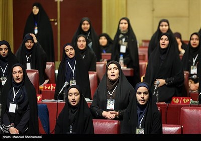 افتتاحیه نهمین دوره مجلس دانش آموزی