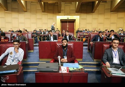 افتتاحیه نهمین دوره مجلس دانش آموزی