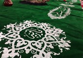 سفره حضرت رقیه(س) در رشت برپا شد+فیلم