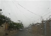 خوزستان|خوشحالی مردم در‌پی بارش باران پائیزی در ایذه+ فیلم