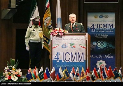مراسم اختتامیه‌ چهارمین همایش بین‌المللی طب نظامی آسیا پاسیفیک 