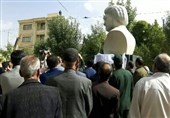 سردیس "شهید رحمانی" در بیجار رونمایی شد