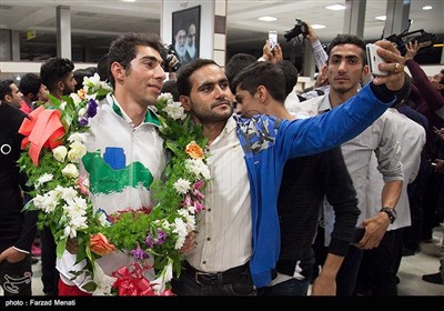 مراسم استقبال از مدال آوران بازی های پارالمپیک آسیایی جاکارتا-کرمانشاه