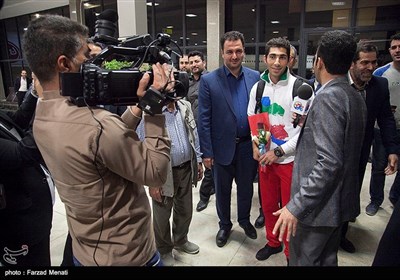 مراسم استقبال از مدال آوران بازی های پارالمپیک آسیایی جاکارتا-کرمانشاه