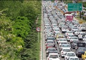 ترافیک سنگین در محورهای مواصلاتی استان کرمانشاه‌؛ زائران ‌عجله نکنند‌