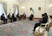 Iranian President, South African, Senegalese Diplomats Discuss Closer Ties