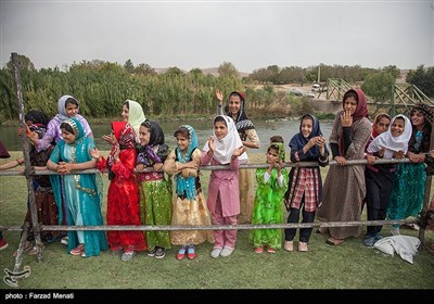 جشنواره بازیهای بومی محلی در روستای ماوا-کرمانشاه