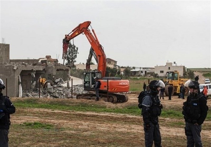 فلسطین| دستگیری 13 فلسطینی در مناطق مختلف کرانه باختری/ اشغالگران سه منزل را با خاک یکسان کردند