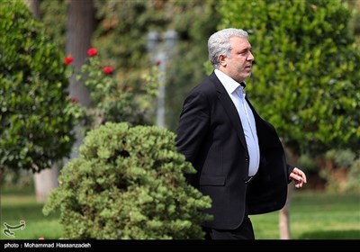 علی‌اصغر مونسان رئیس سازمان میراث فرهنگی و گردشگری در حاشیه جلسه هیئت دولت 