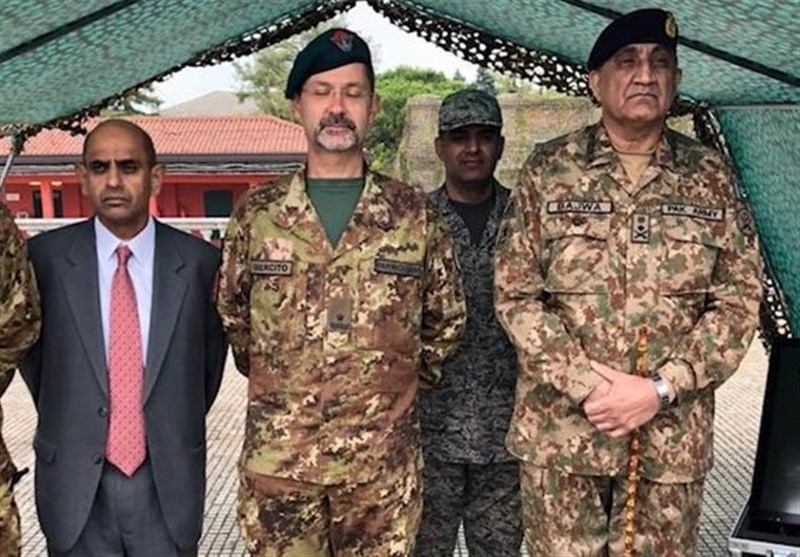 سفر فرمانده ستاد ارتش پاکستان به ایتالیا و تلاش برای افزایش همکاری نظامی با اروپا