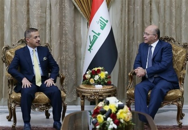 عراق|دیدار برهم صالح با هیئت جبهه گفت‌وگوی ملی؛ تاکید بر ضرورت حمایت از نخست‌وزیر