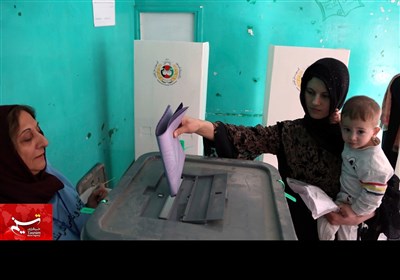 افغانستان میں عام انتخابات کے مناظر