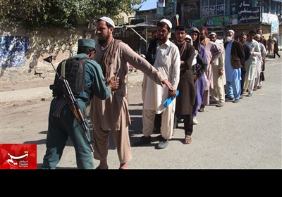 افغانستان میں عام انتخابات کے مناظر