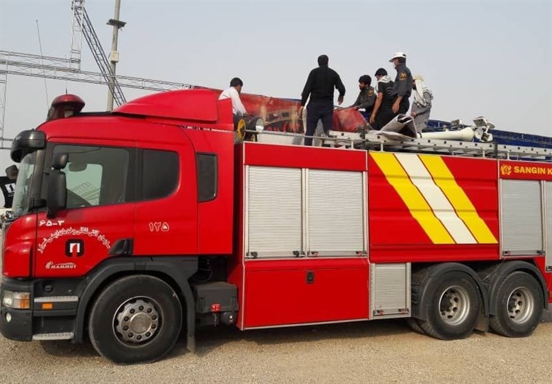 اربعین حسینی| خدمات‌رسانی آتش‌نشانان شیراز در شلمچه تا یک هفته بعد از اربعین ادامه دارد