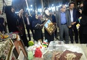 کاشان|تابلوفرش خانه بروجردیها در کاشان رونمایی شد
