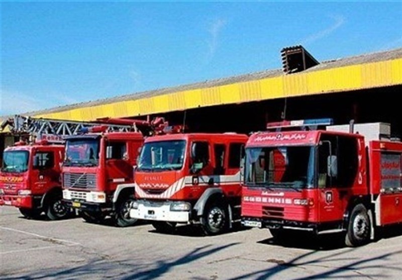 آمادگی و استقرار نیروهای آتش‌نشانی خرم‌آباد برای خدمات‌رسانی به زائران اربعین