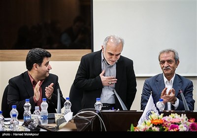 حضور فرهاد دژپسند وزیر پیشنهادی اقتصاد در جمع اعضای اتاق بازرگانی ایران