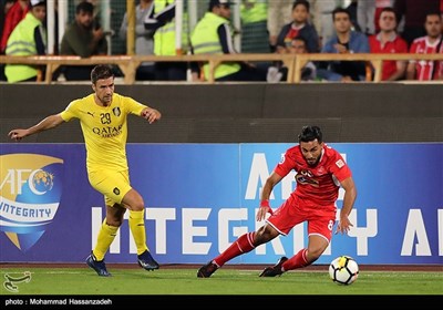 دیدار تیم‌های فوتبال پرسپولیس و السد 