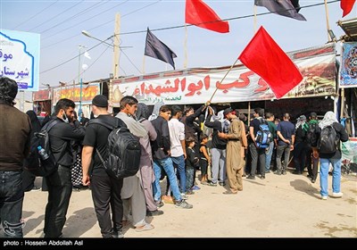 خروج زائران اربعین حسینی از مرز شلمچه 