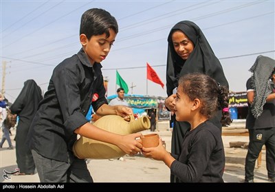 خروج زائران اربعین حسینی از مرز شلمچه 