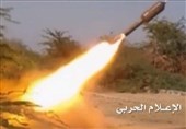 شلیک موشک زلزال به مواضع مزدوران ارتش عربستان در نجران